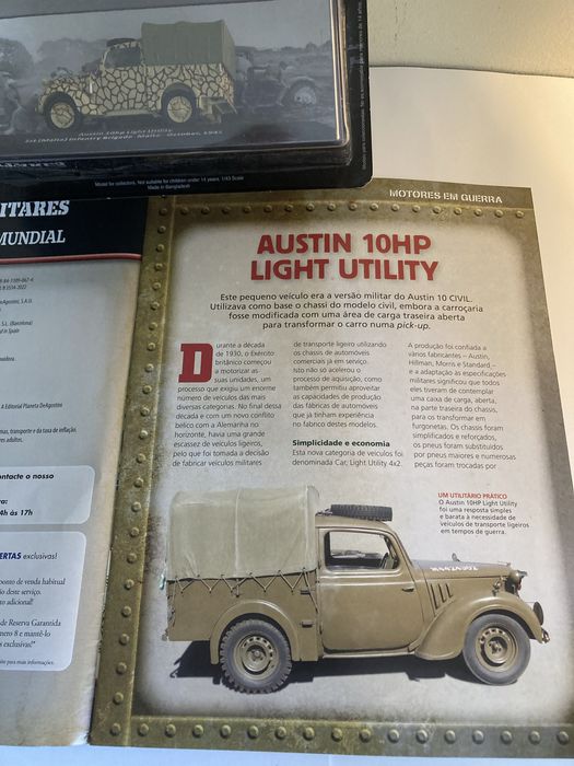 Veiculo Militar - Austin 10HP Light Utility