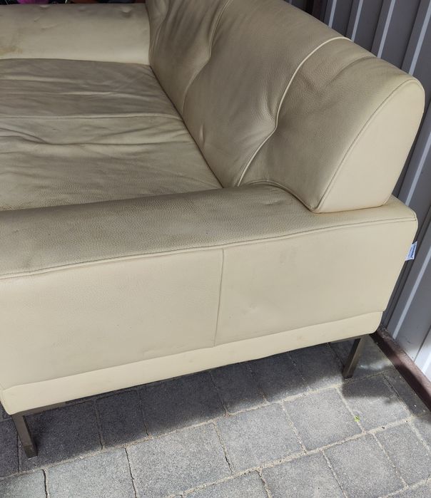 Sofa skórzana dwuosobowa