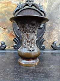 Jarra Vase Bronze Ming China séc XVII 14 cm