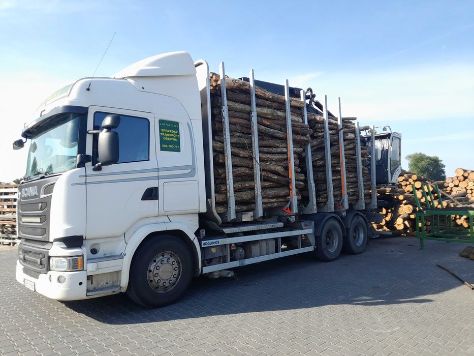 Usługi transportowe 4ośka, bus wywrotka, transport drewna hds