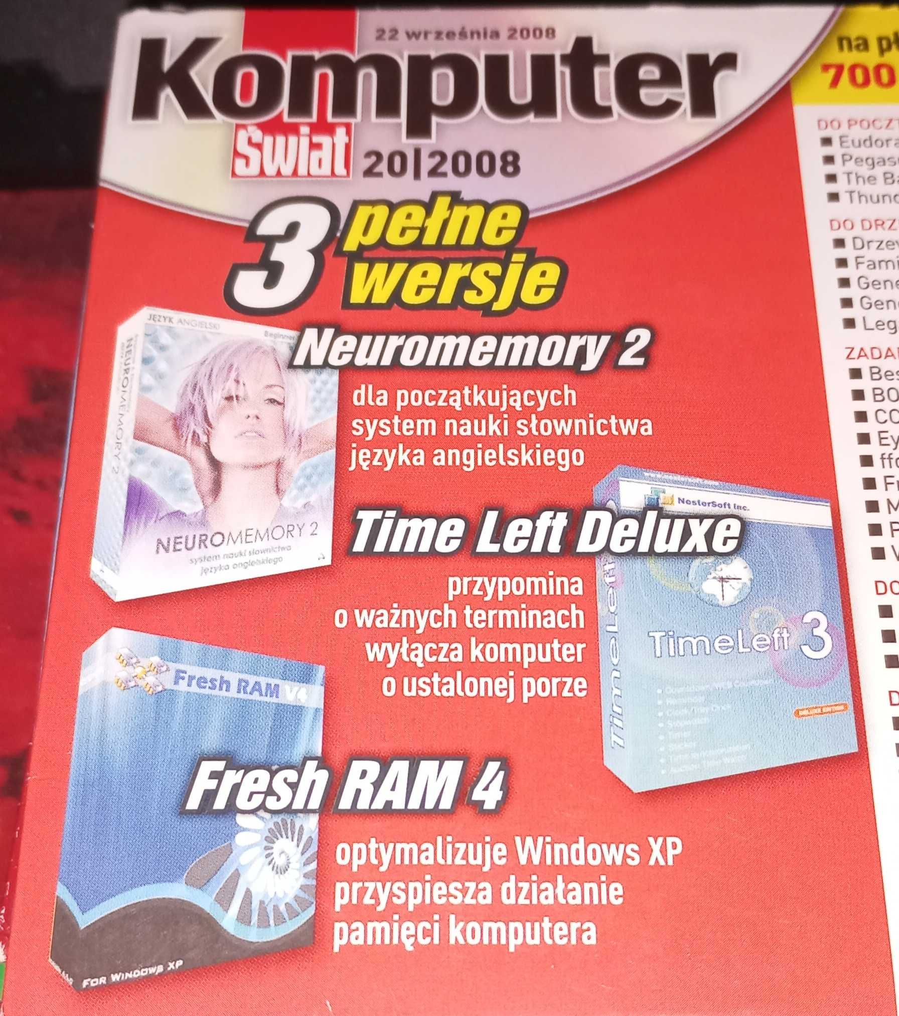 KOMPUTER ŚWIAT - Płyty Cd i Dvd Rozne