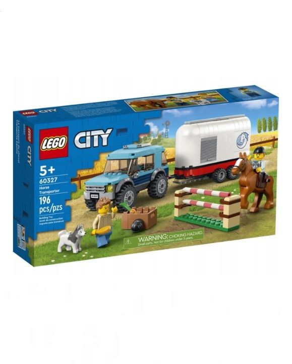 Nowe Klocki LEGO City 60327 - Przyczepa do przewozu koni