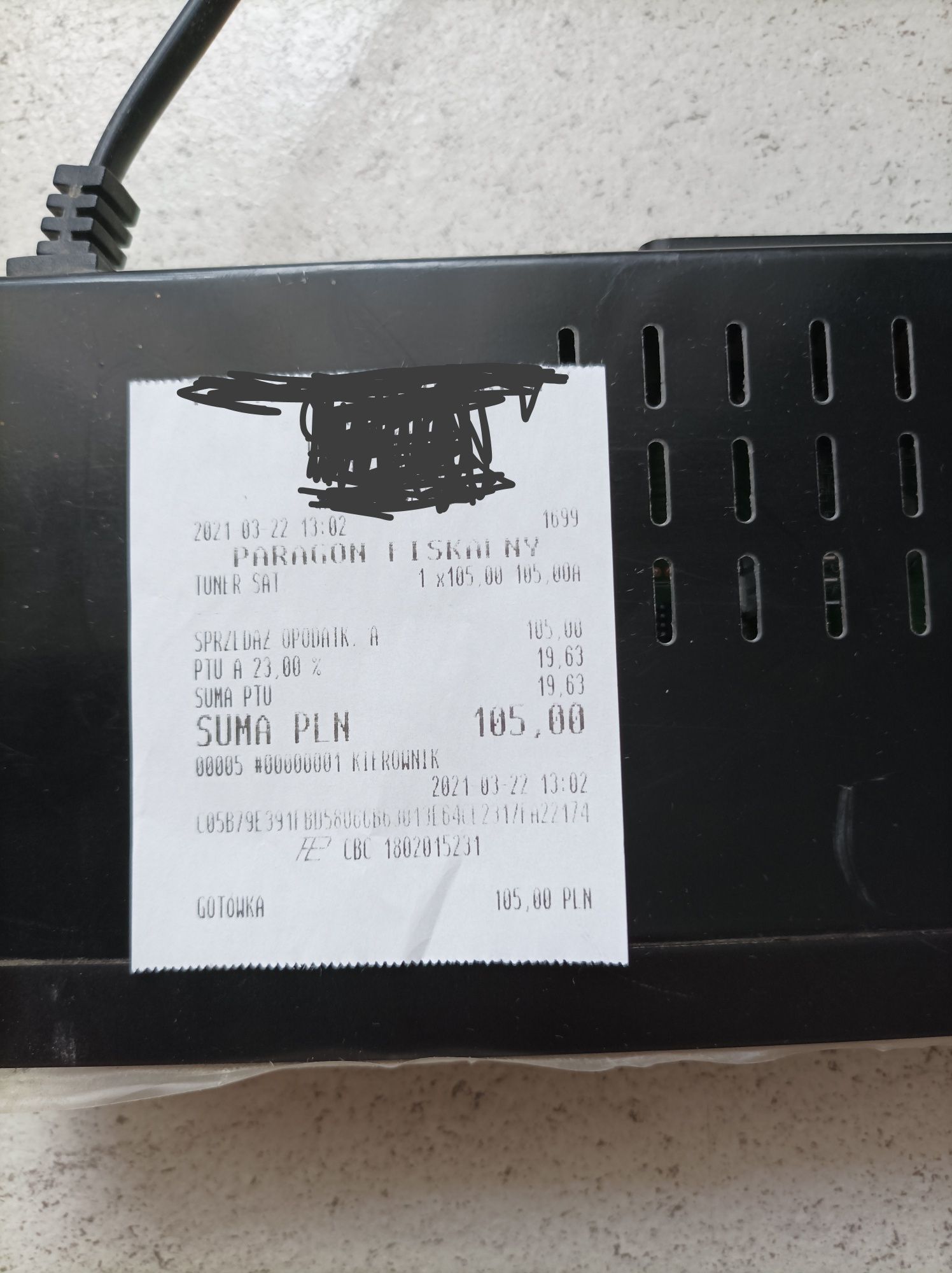 Tuner DVB-T/T2 H.265 HEVC