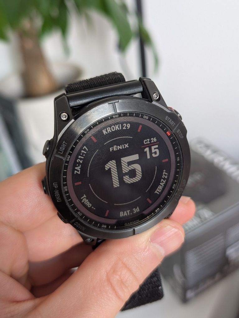 Garmin Fenix 7 Solar Gwarancja