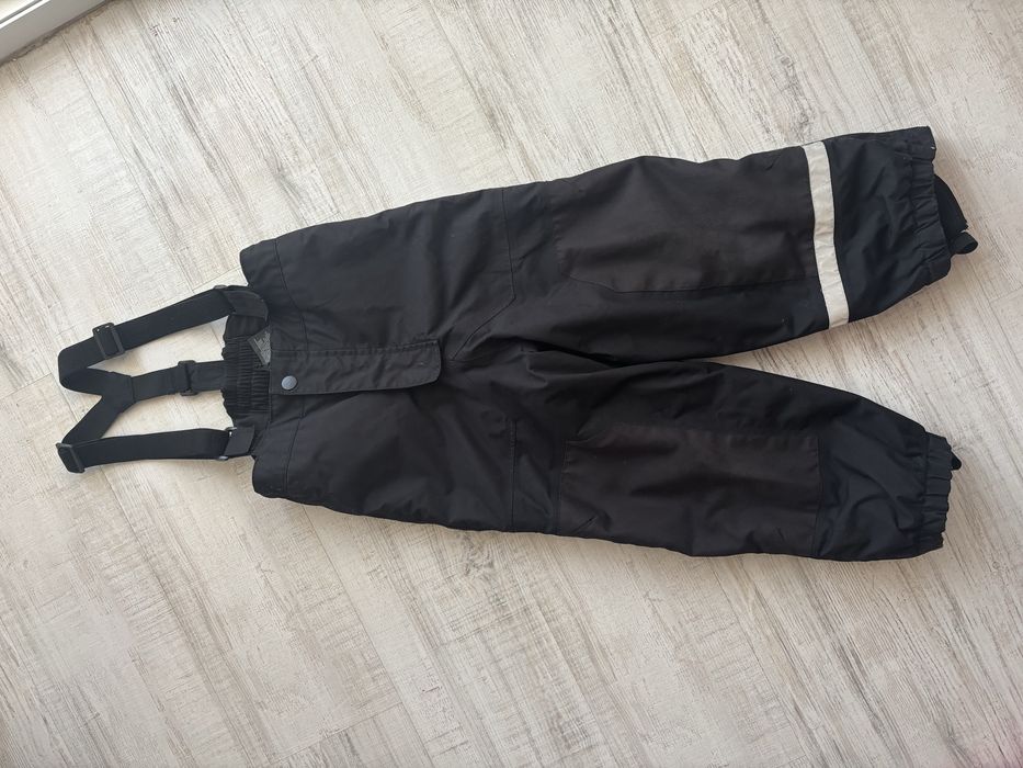 Зимовий напівкомбінезон  штани hm 5-6 років 116