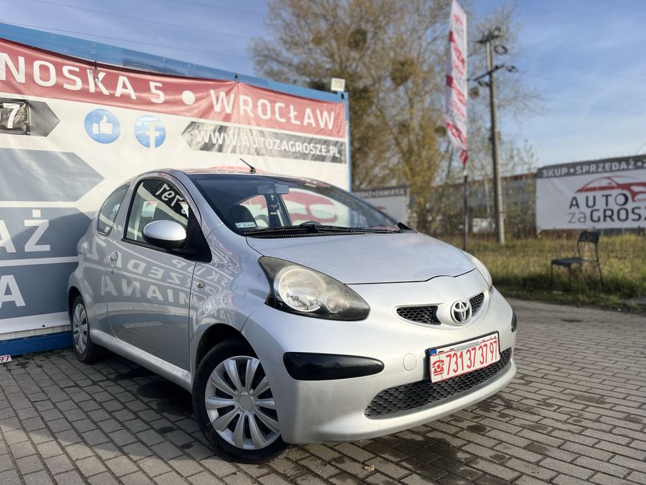 Toyota Aygo 1.0 Benzyna//2006//Klimatyzacja//Wspomaganie//Zamiana