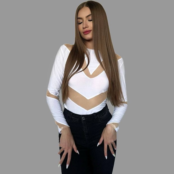 Боді всьавками сітки