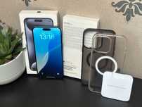 iPhone 15 Pro Max 100% kondycji baterii, zestaw