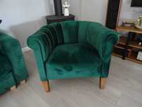 Unikatowy fotel  klubowy  z lat 20