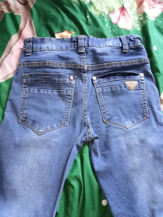 Spodnie jeansy dla szczupłego chłopca 158
