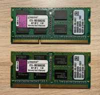 Zestaw pamięć do laptopa Kingston DDR3 SODIMM 1066Mhz 2x4GB