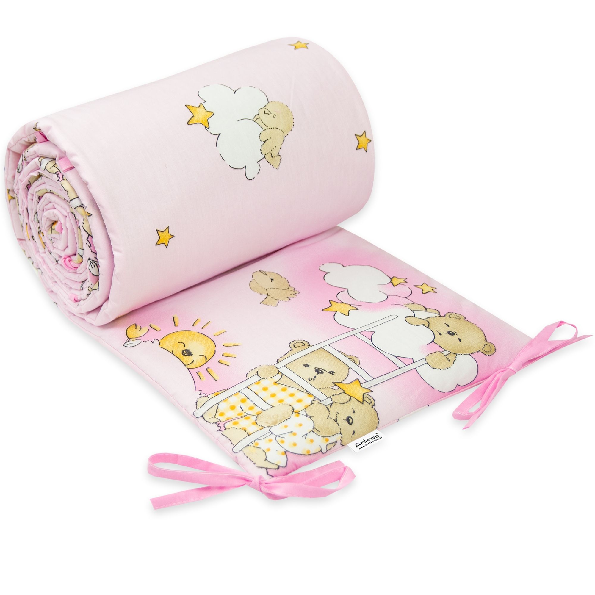 Ochraniacz 180X30 Do Łóżeczka 120X60 Super Jakość!