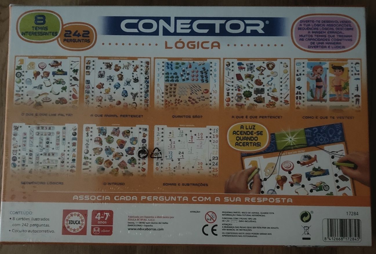 Jogo Conector Lógica Educa

8 temas novos
Este jogo permite que a cria