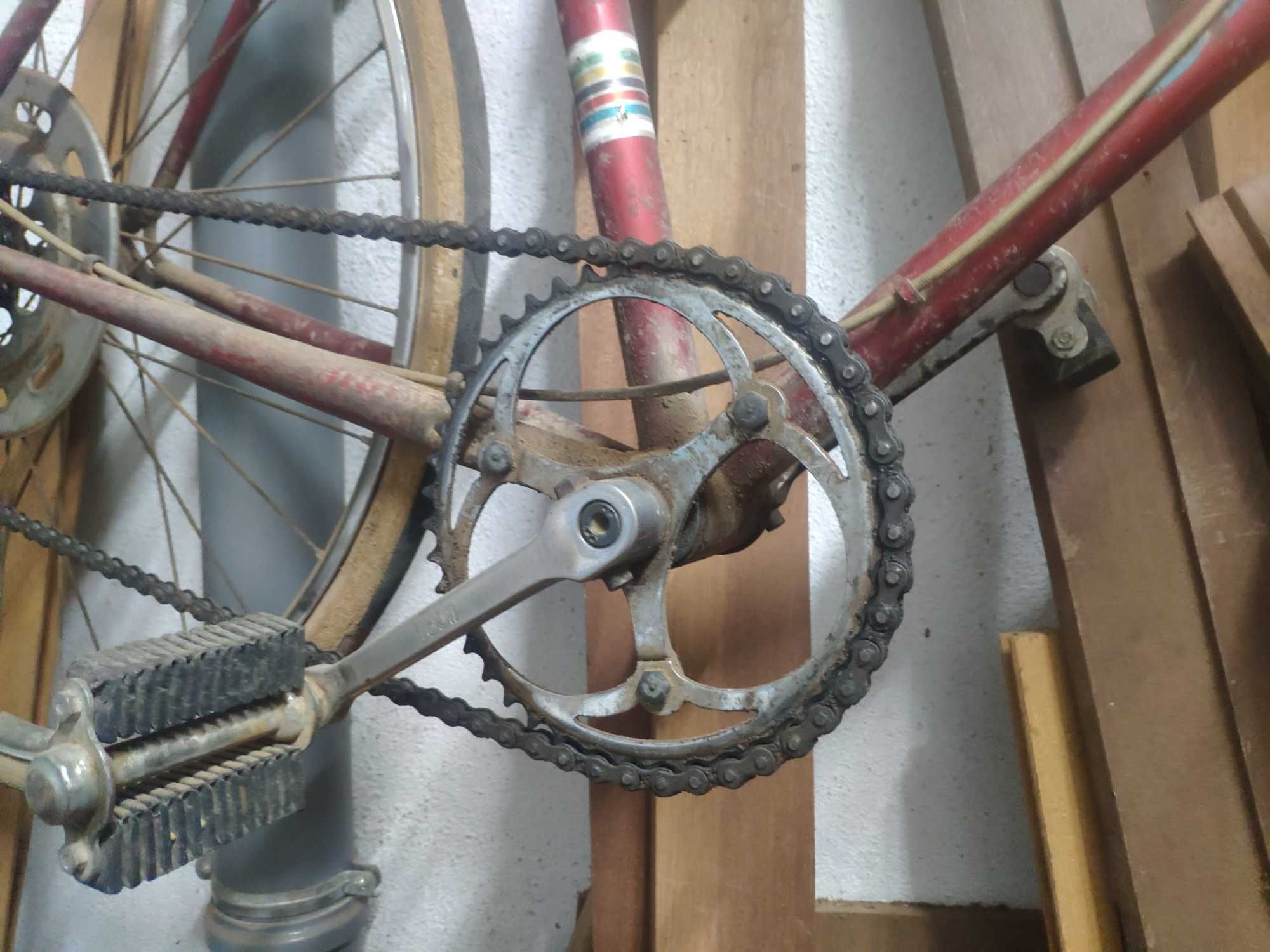 Bicicleta ciclismo antiga