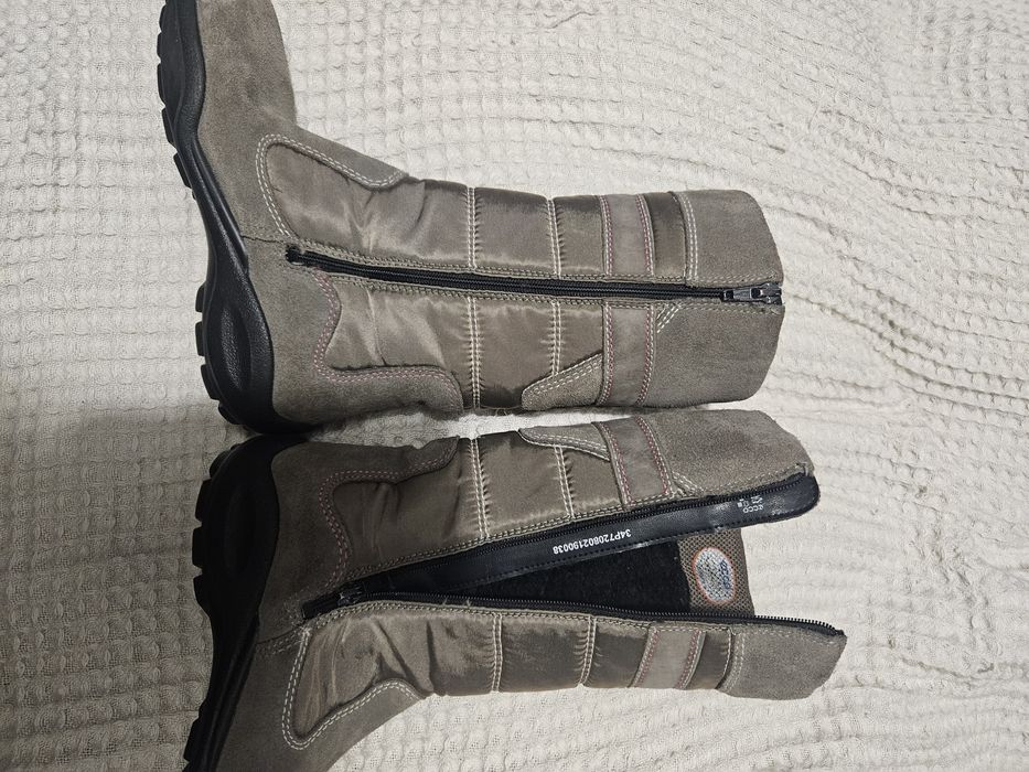 Piękne buty kozaki geox 34 gotatex ocieplane skóra