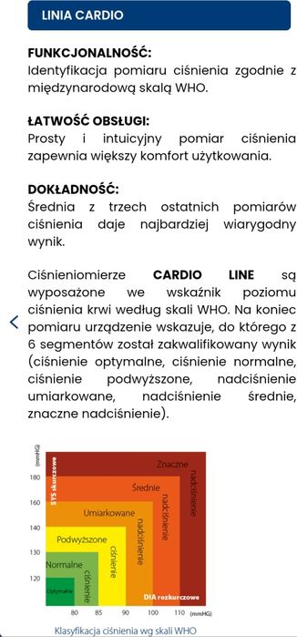 Ciśnieniomierz naramienny Pic Cardio Afib plus monitoring arytmii