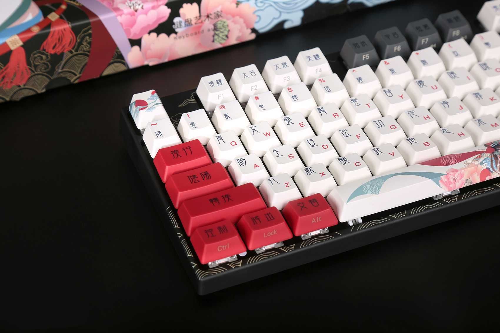 Varmilo Beijing Opera Keycap set кейкапы Вармило Пекинская опера PBT