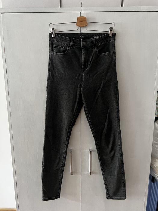 Spodnie rurki C&A r. 40 jegginsy wysoki stan