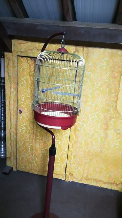 Gaiola com pé, impecável.