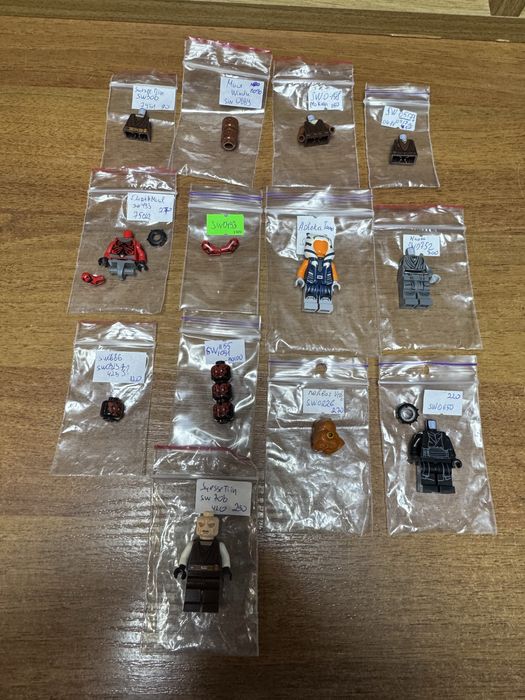 Фігурка Lego Star Wars Джедаї Asoka Tano sw1096 Darth Maul Plo Koon