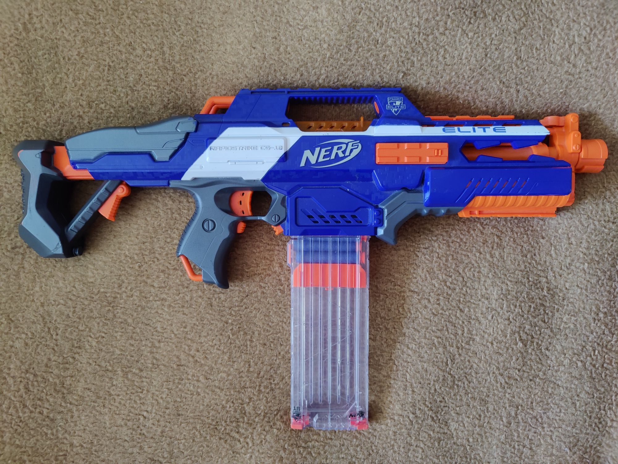 NERF (стріляє чергами)