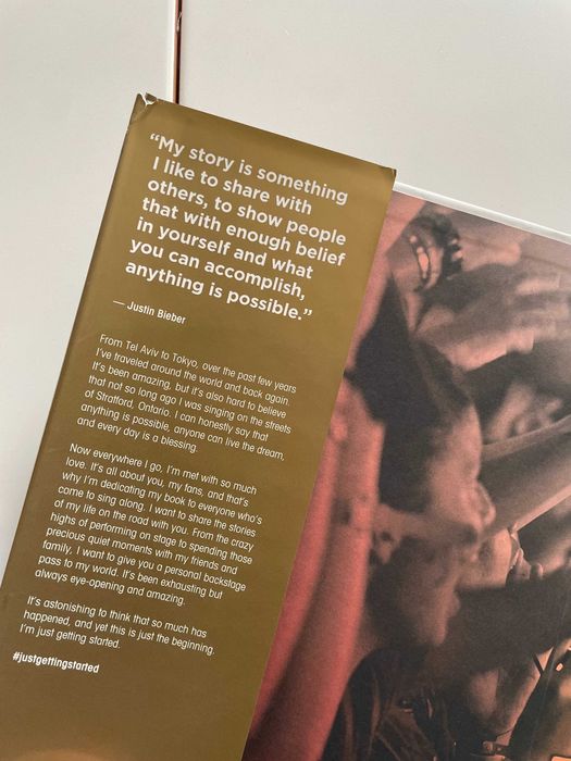 Justin Bieber: Just Getting Started (Signed 1st Edition!)