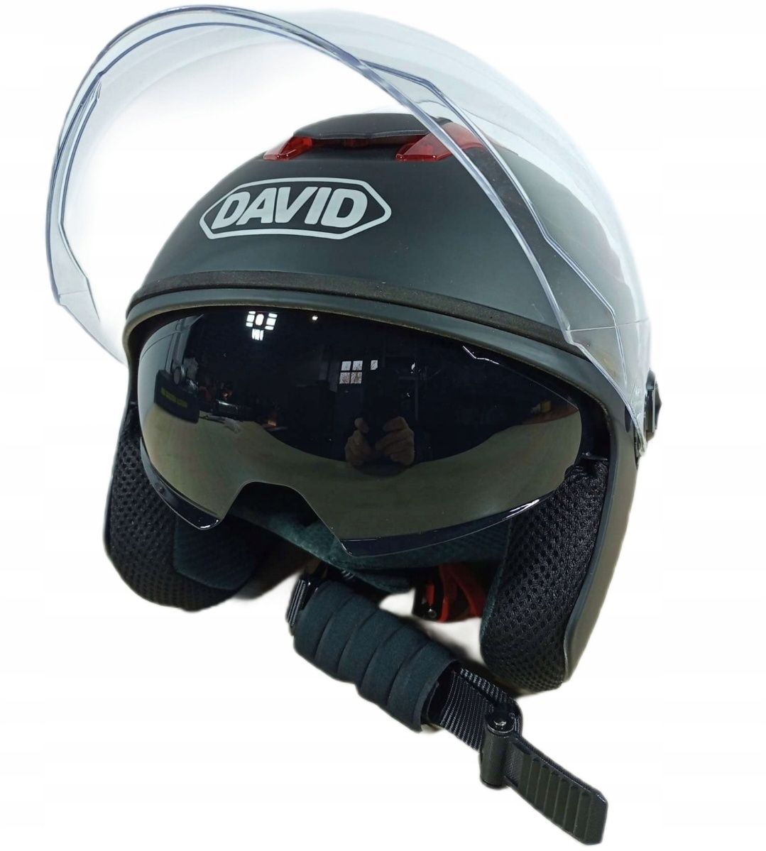 Kask Motocyklowy David Model 020