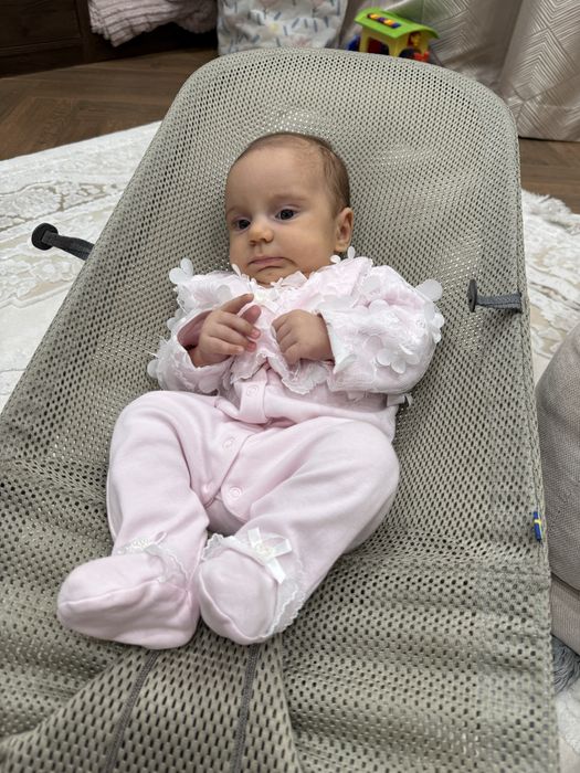 Шезлонг для немовлят BabyBjorn Bouncer BLISS Mesh