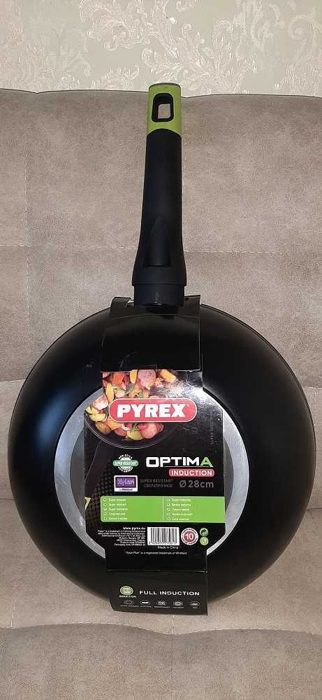 Сковородка wok Pyrex Optima  (France)  28 см