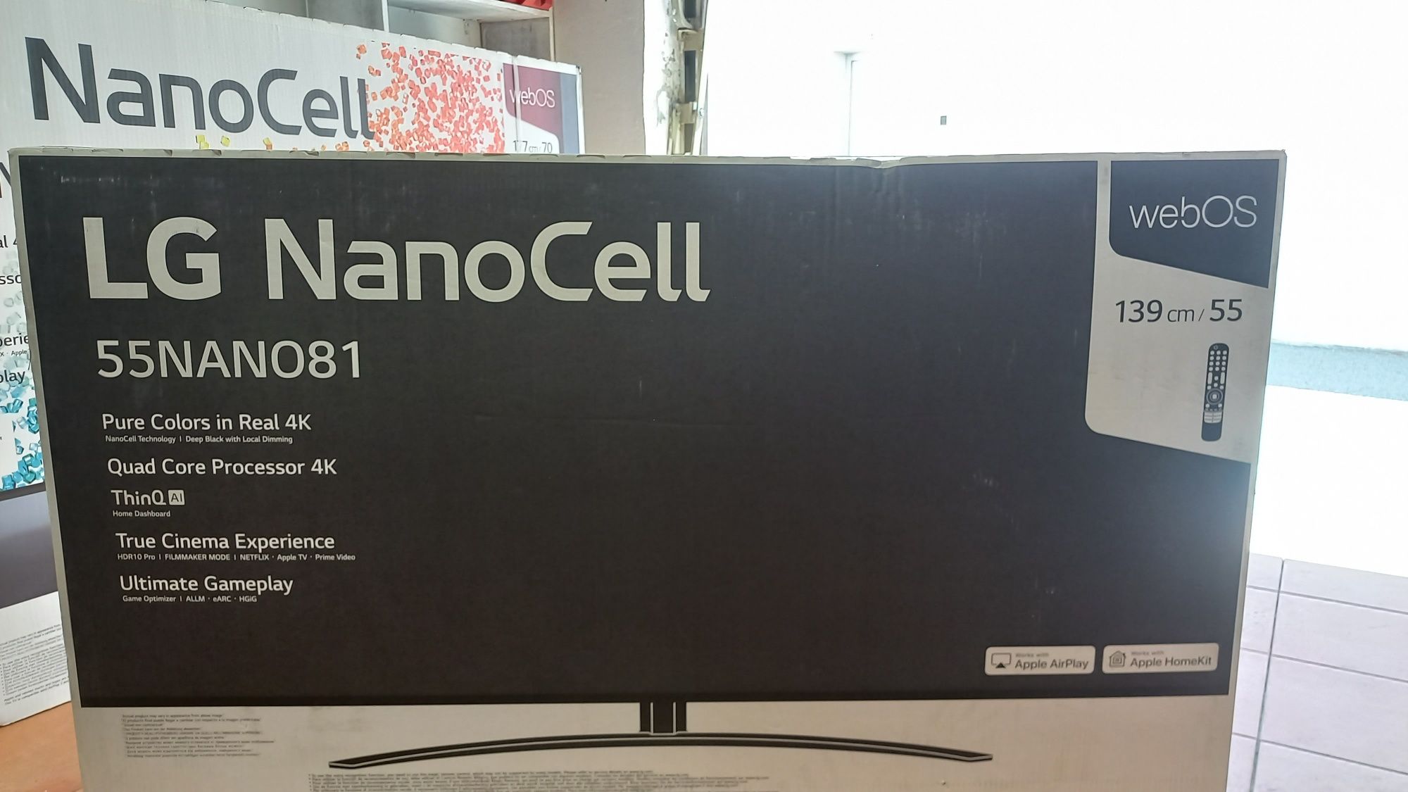 LG 55NANO816PA 55" LED Nanocell UltraHD 4K
LG 55NAN