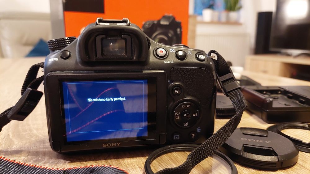 Aparat Sony a58 z obiektywem Sony i gratis Minolta