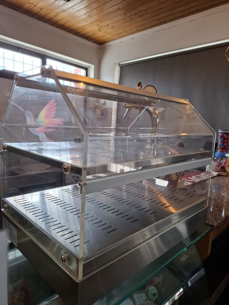 Vitrine quente dois andares