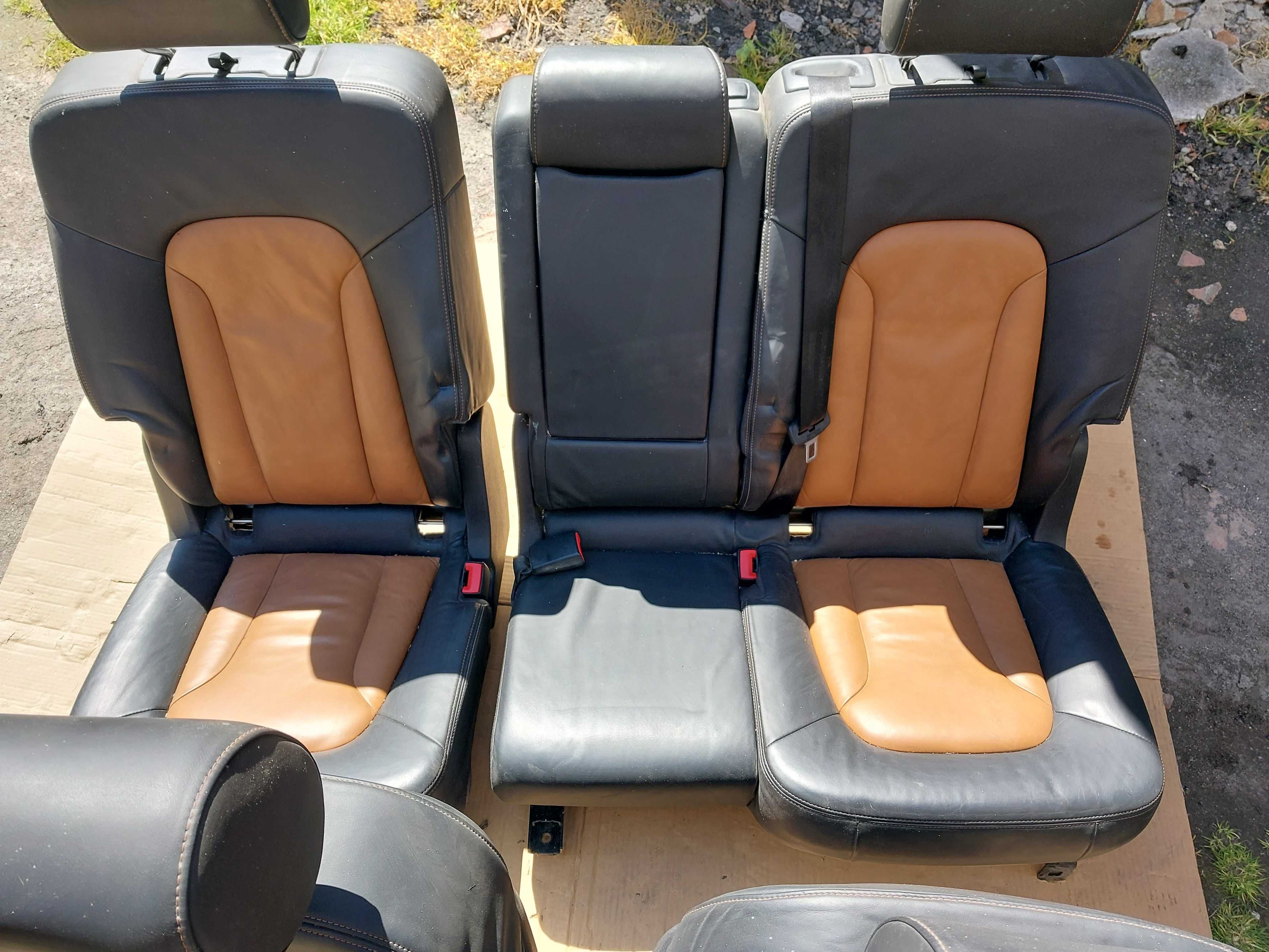 Fotele Audi Q7 S-line 5 osób