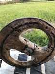 Roda de madeira carro de bois