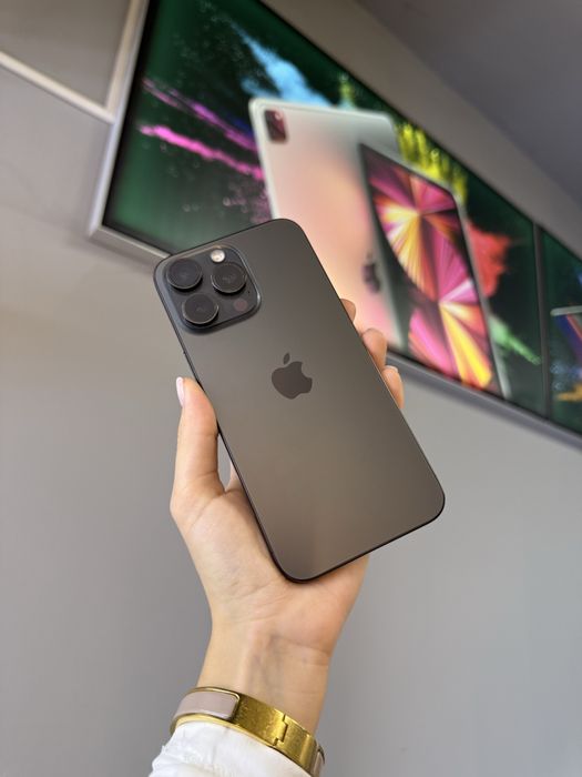 Б/у IPHONE 15Pro Max 256 Black Titanium Neverlock Костюшка,5 igrand