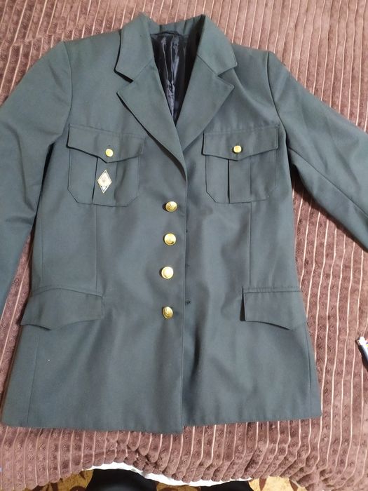 Кітіль новий ДКВС зеленого кольору