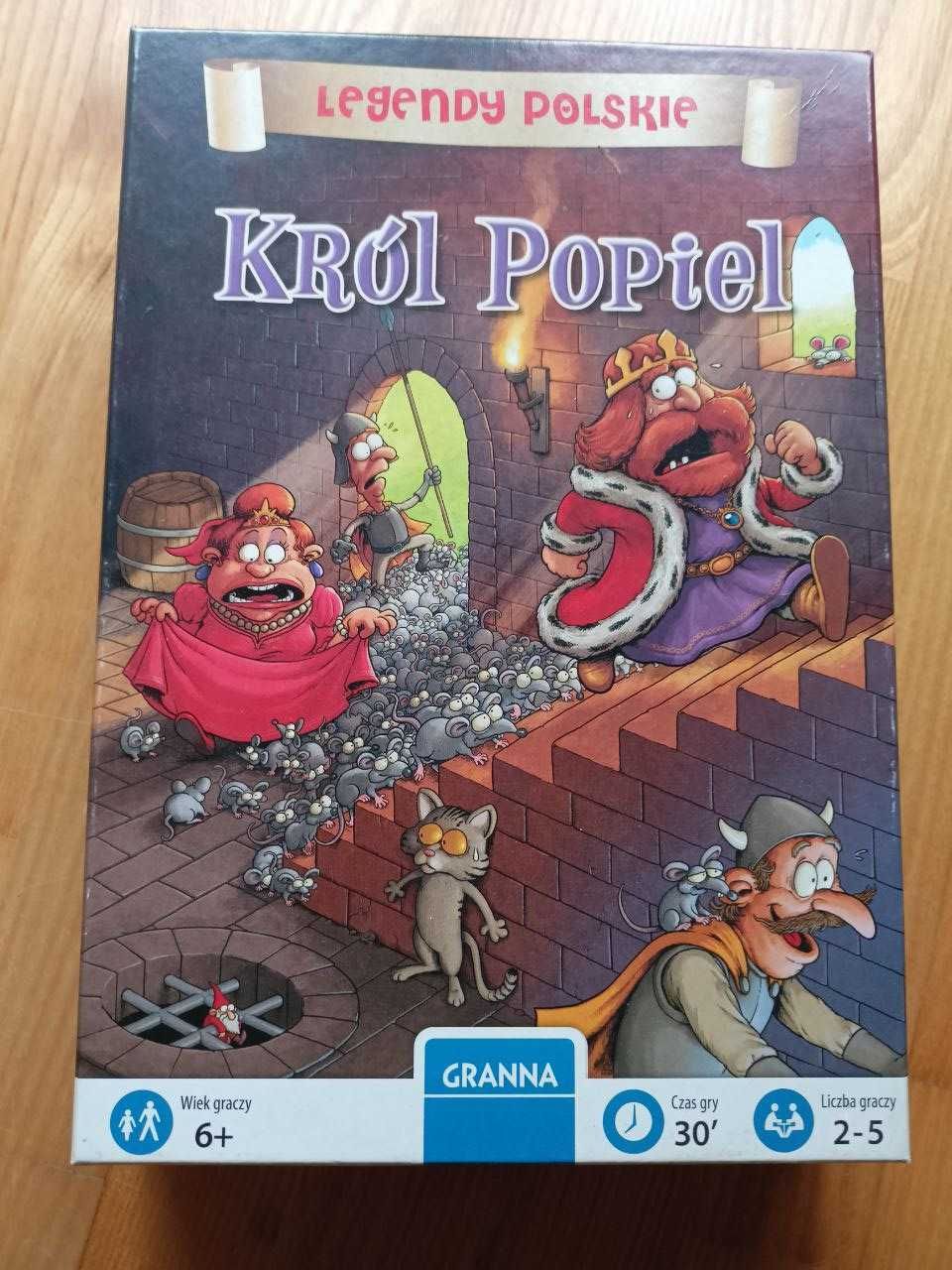Gra planszowa "Król Popiel" (Legendy Polskie)