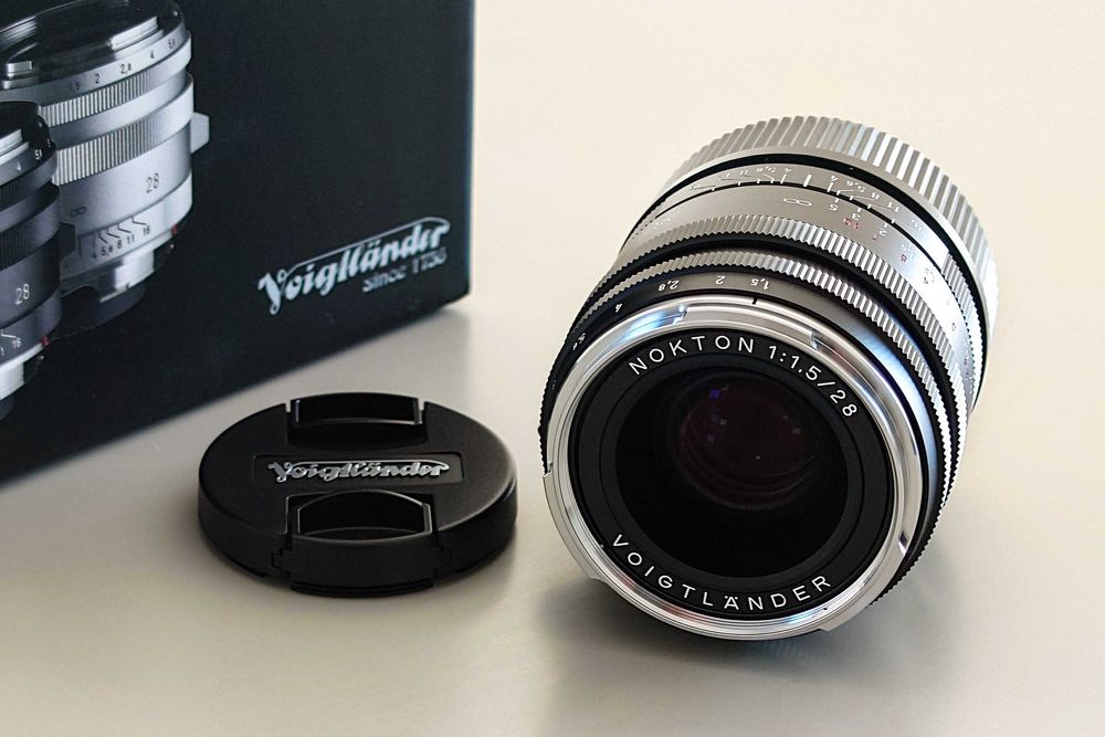 Lente/Objetiva Voigtlander Nokton 28mm 1:1.5 Typ I
