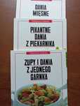 Książki z przepisami 3szt.
