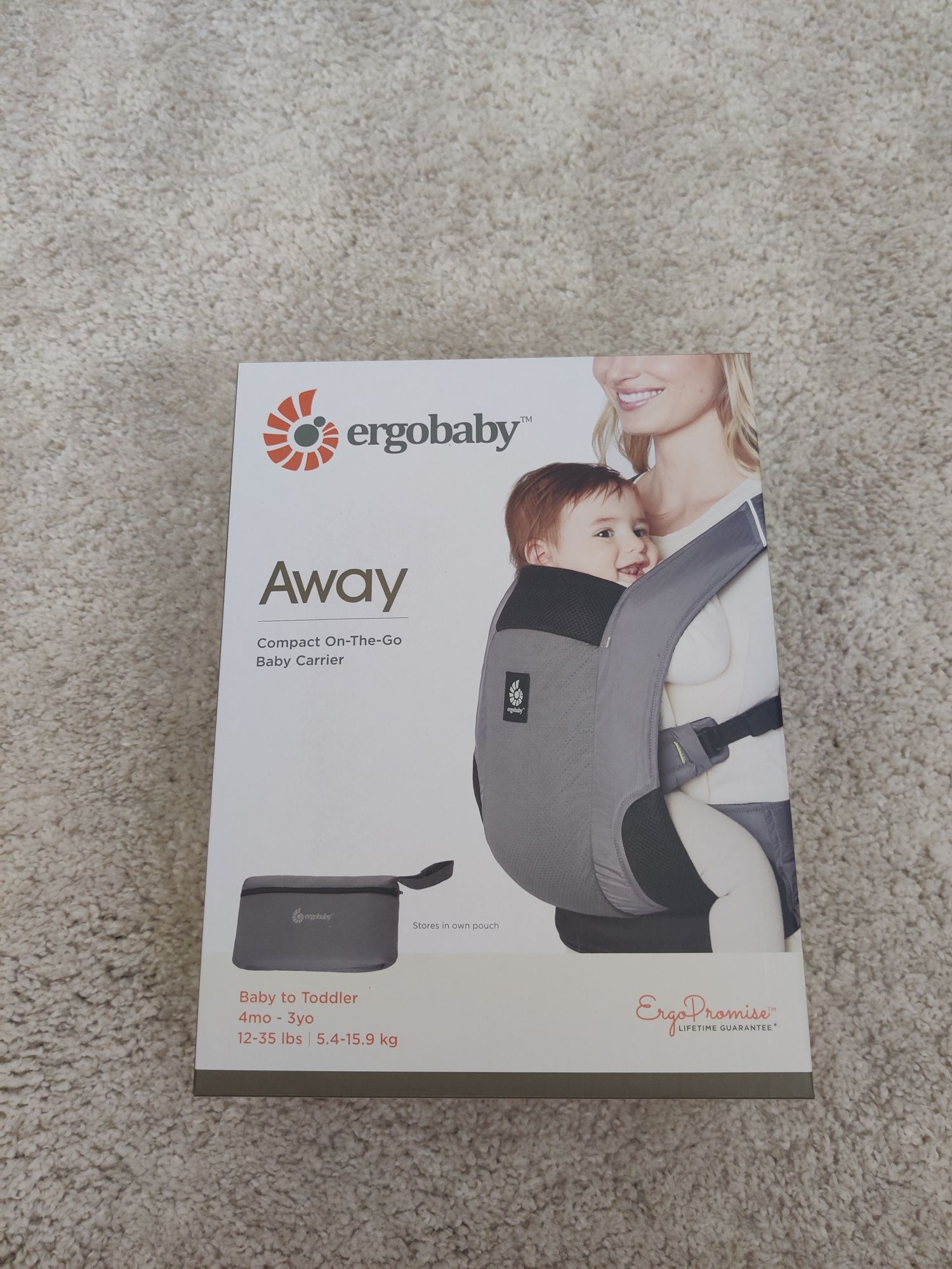Marsúpio / porta bebés Ergobaby Away