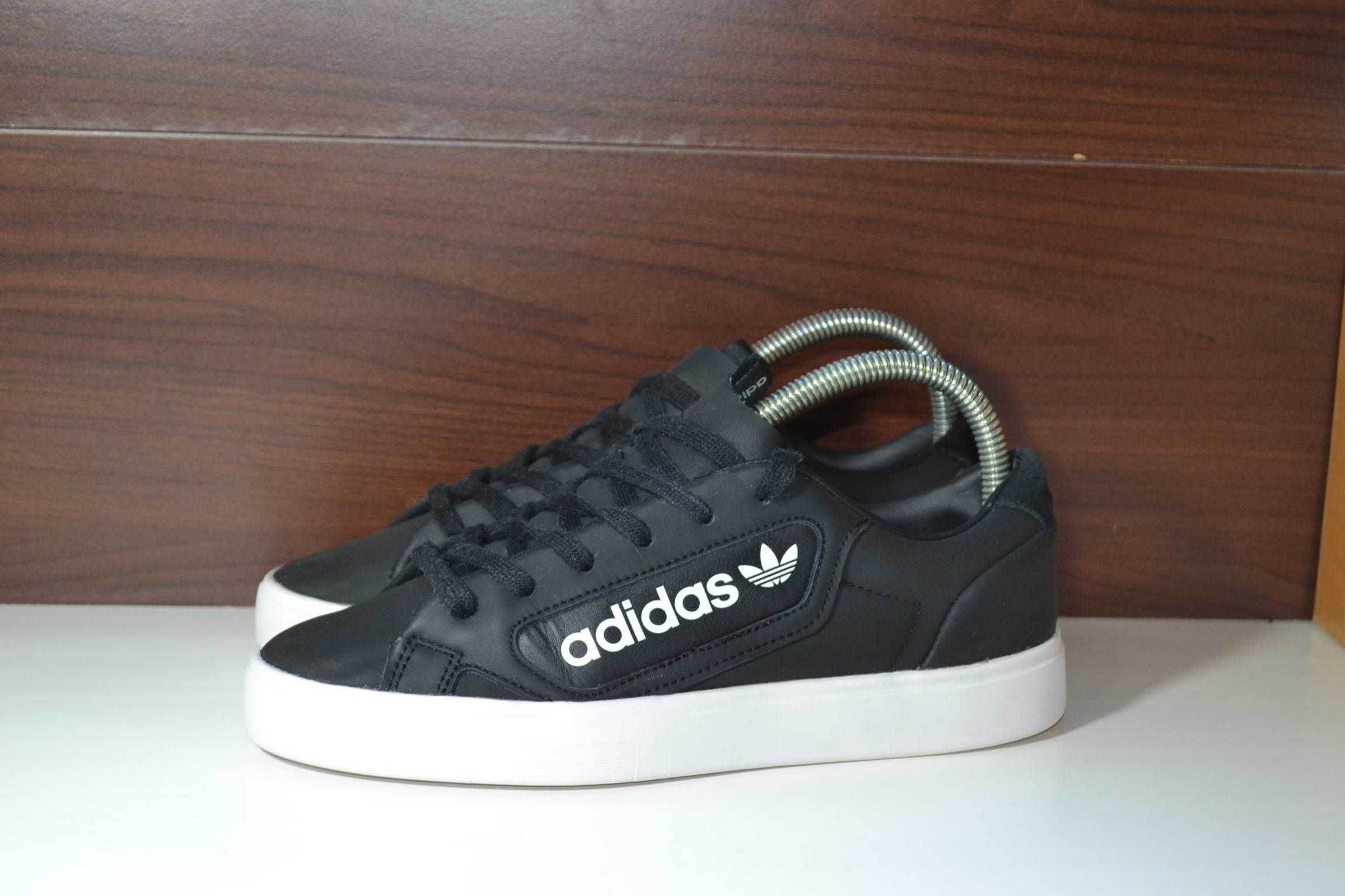 adidas sleek 37-38р кроссовки кожаные оригинал