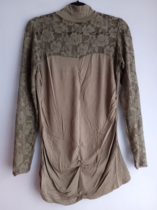 Bluzka XL półgolf koronka