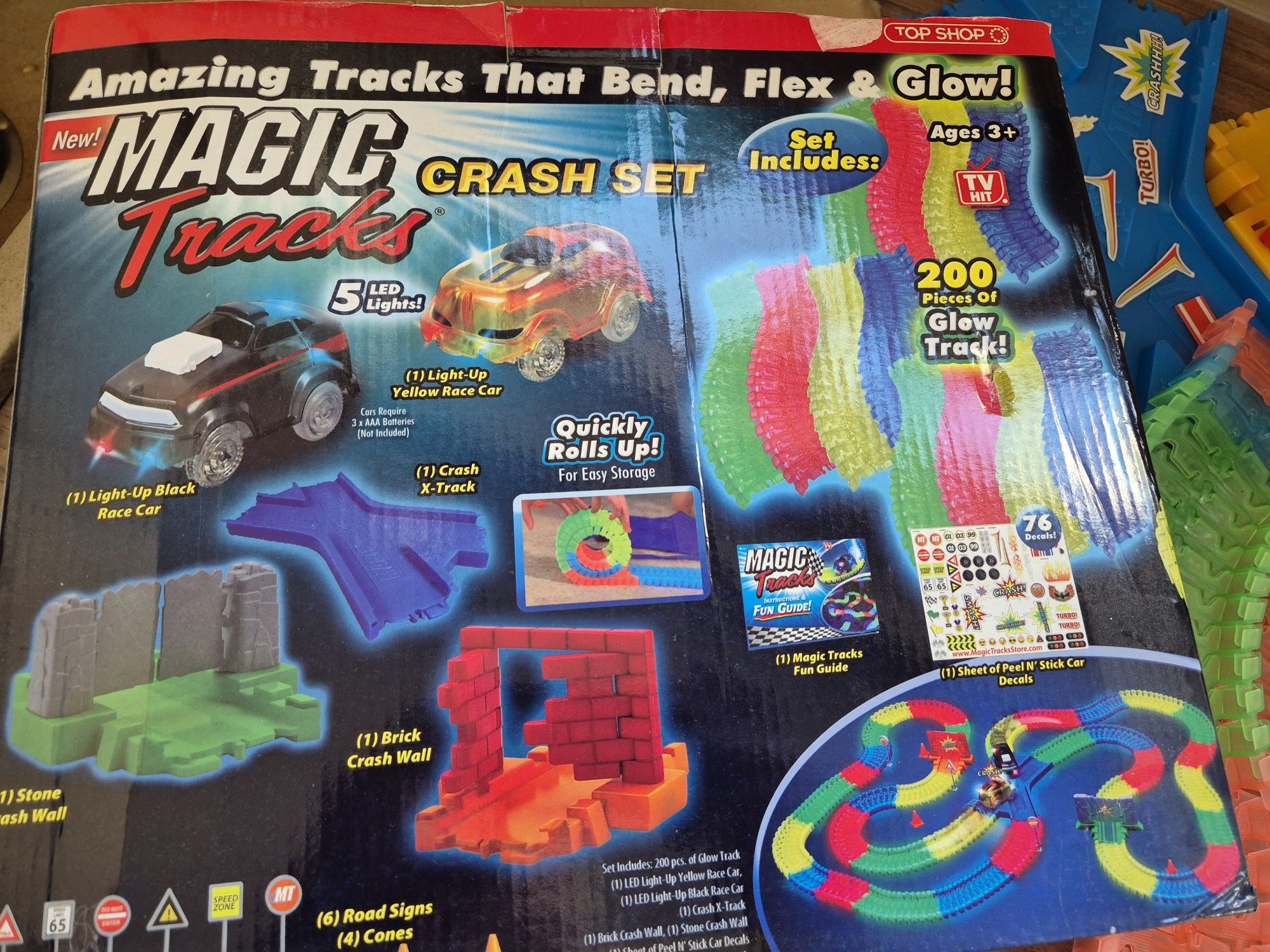 Magic tracks crash set tor samochodowy 2 auta