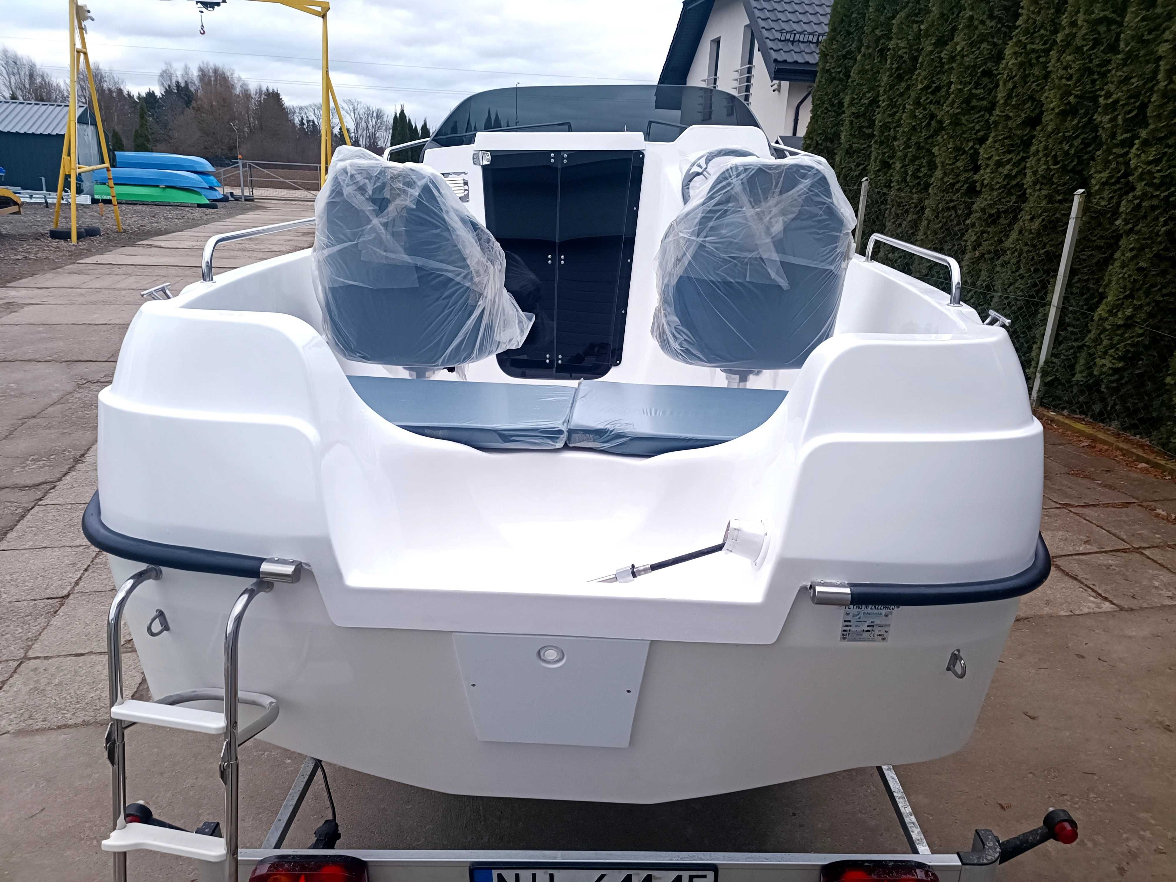 Nowa Łódź motorowa kabinowa Conger , Pagmak 460