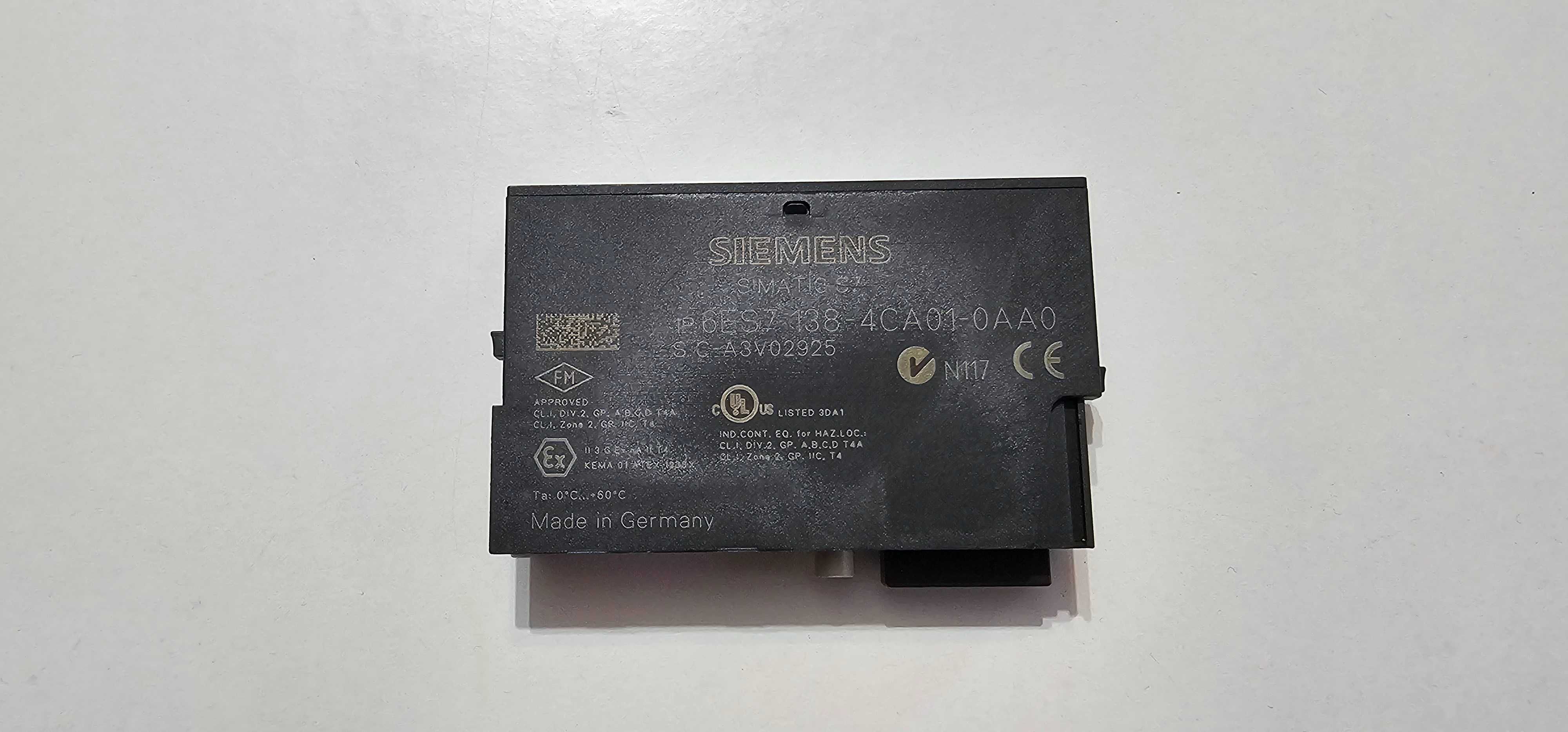 Siemens Simatic moduł zasilający PM-E DC24V 6ES7138-4CA01-0AA0