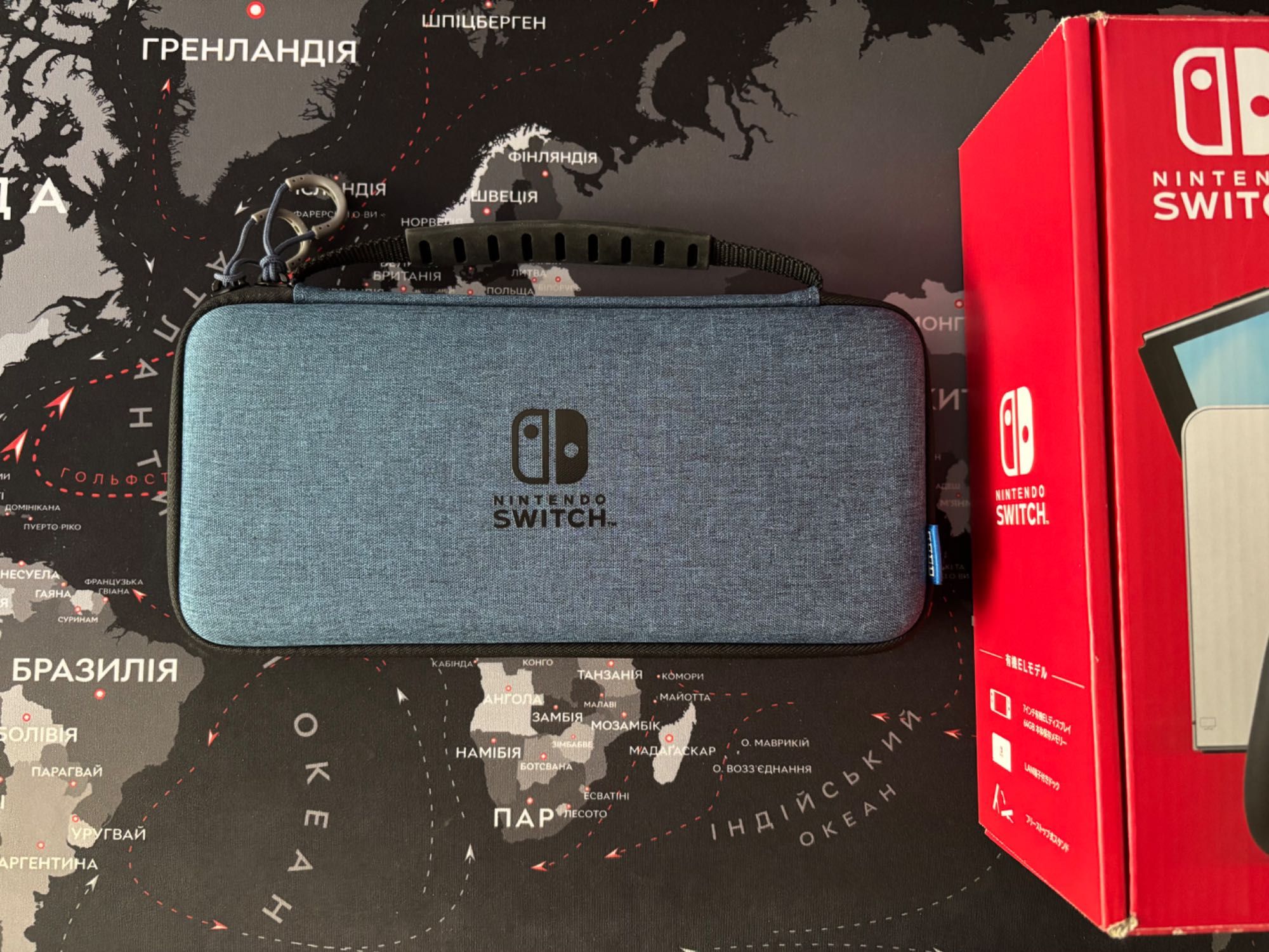 Nintendo Switch OLED 64gb + чохол Hori