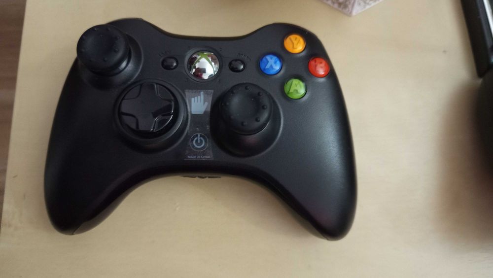 Comando wireless para consolas Xbox 360 Preto