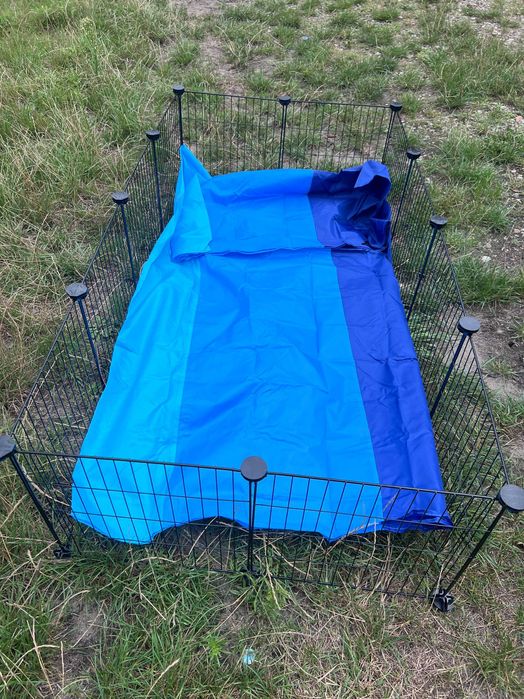 Duża klatka kojec wybieg dla świnki królika zwierząt modułowy NOWY