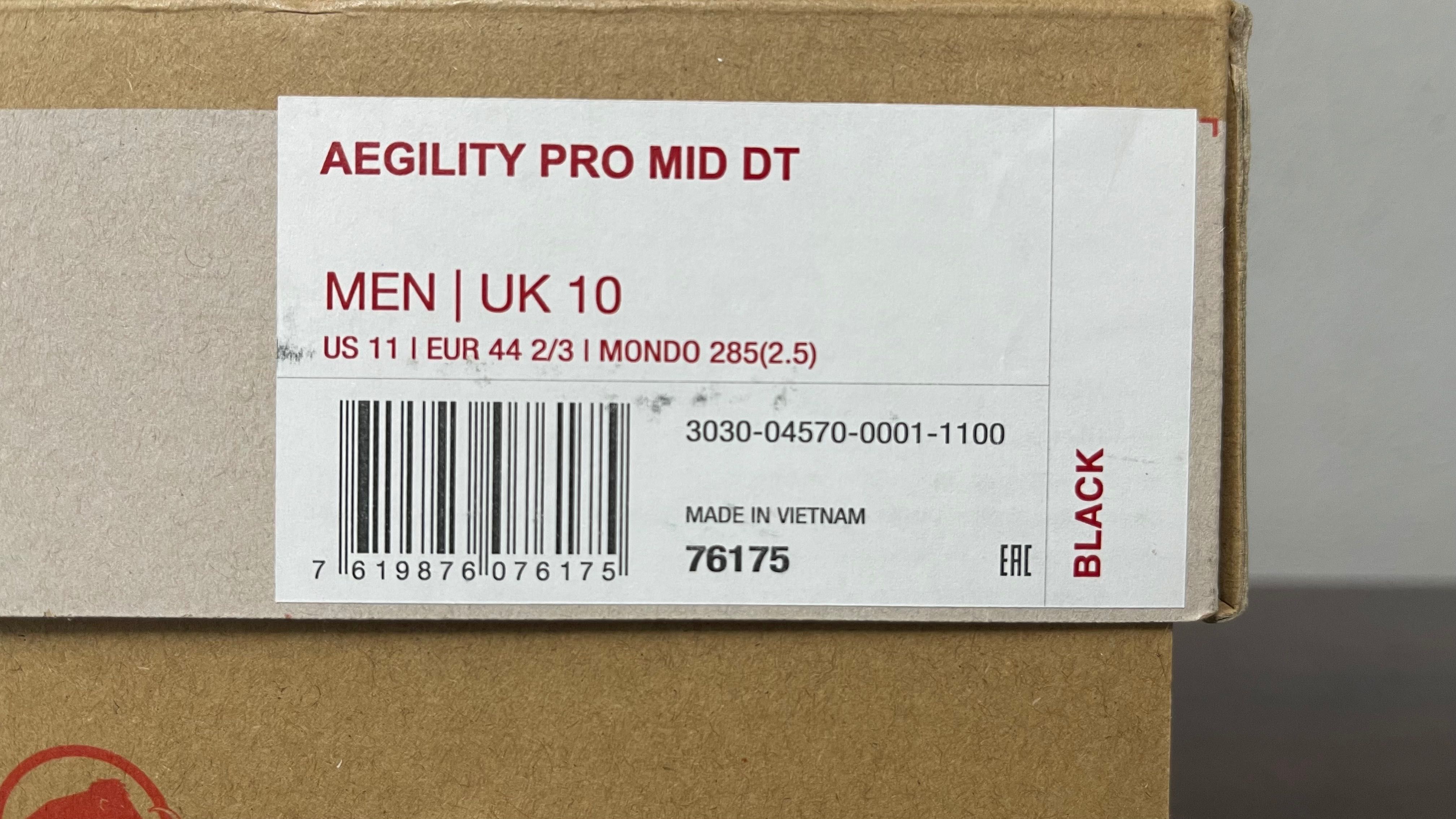 Mammut Aegility Pro Mid DT roz. 44 2/3