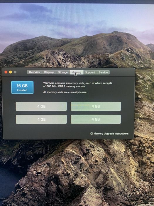 IMac 27" 16GB RAM, 500GB SSD